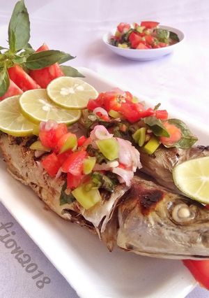 Foto resep IKAN BAKAR sambal DABU-DABU