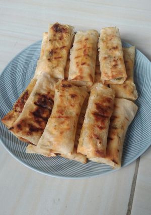 Foto resep Lumpia bakar isi ayam