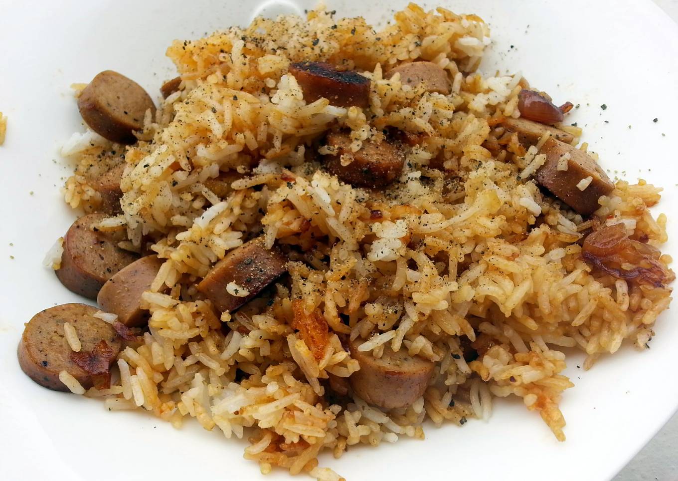 Sausage Fried Rice