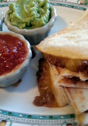 A picture of Taco Quesadillas.