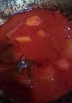 Foto resep Asam pedas daging