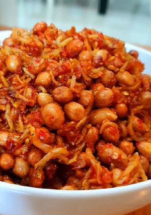 Foto resep Balado Teri Kacang
