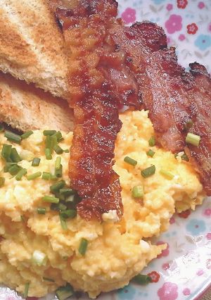A picture of Silken Smooth Scramble Eggs.