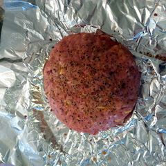 A picture of stuffed cheeseburgers.
