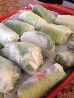 A picture of Fresh Rolls.