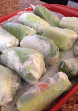 A picture of Fresh Rolls.