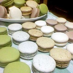 Powdered-Sugar-Free Flavored Macarons A picture of Powdered-Sugar-Free Flavored Macarons.