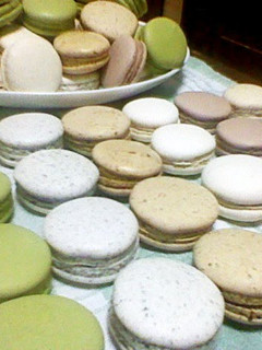 A picture of Powdered-Sugar-Free Flavored Macarons.