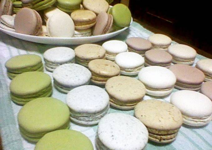 Recipe of Perfect Powdered-Sugar-Free Flavored Macarons