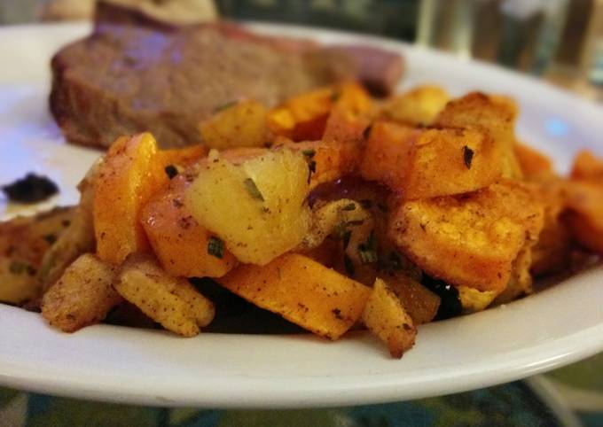 Healthy Sweet Potatoes with Apples Recipe