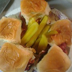 A picture of Pretty good sliders.