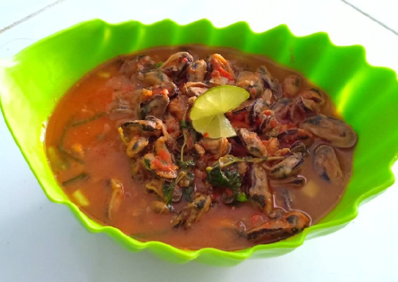 Rica-rica Kerang Hijau