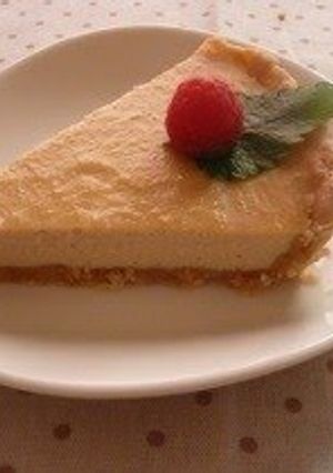A picture of Vegan Tofu Cheesecake.