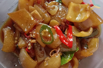 Anti Ribet, Memasak Tumis kulit kikil sapi Irit Anti Gagal