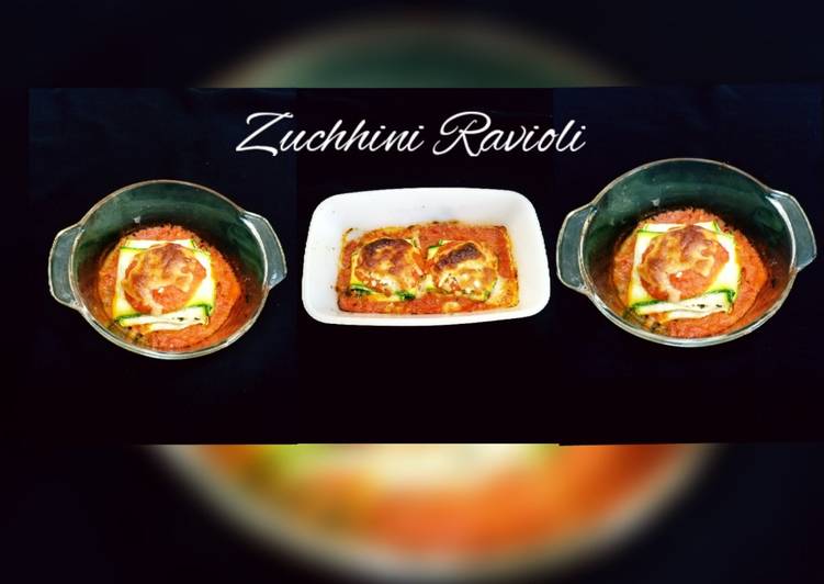 Steps to Make Perfect Zucchini Ravioli