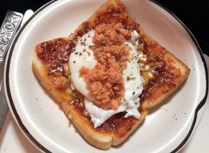 รูปของ Poached egg breakfast