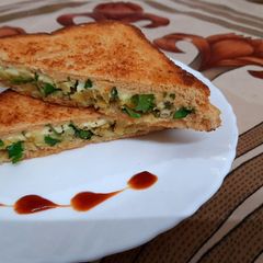 A picture of Veg-Cheese Sandwich.