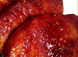 A picture of Oven baked pork chops!.