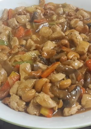 A picture of Spicy Chinese Chicken.