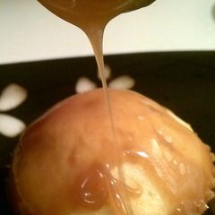 A picture of Salted caramel sauce.