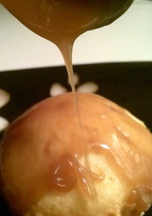 A picture of Salted caramel sauce.