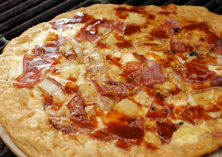 Simple Way to Make Any-night-of-the-week GRILLED PIZZA