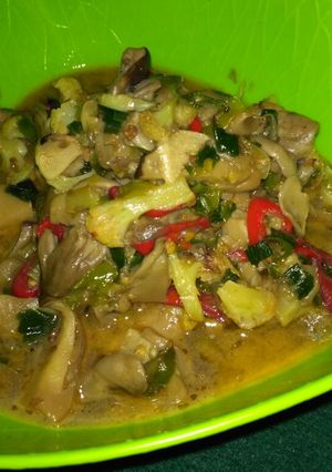 Foto resep Tumis jamur kancing pedas gurih