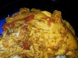 Crockpot salsa chicken