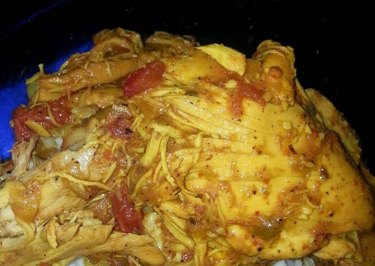 Recipe of Speedy Crockpot salsa chicken