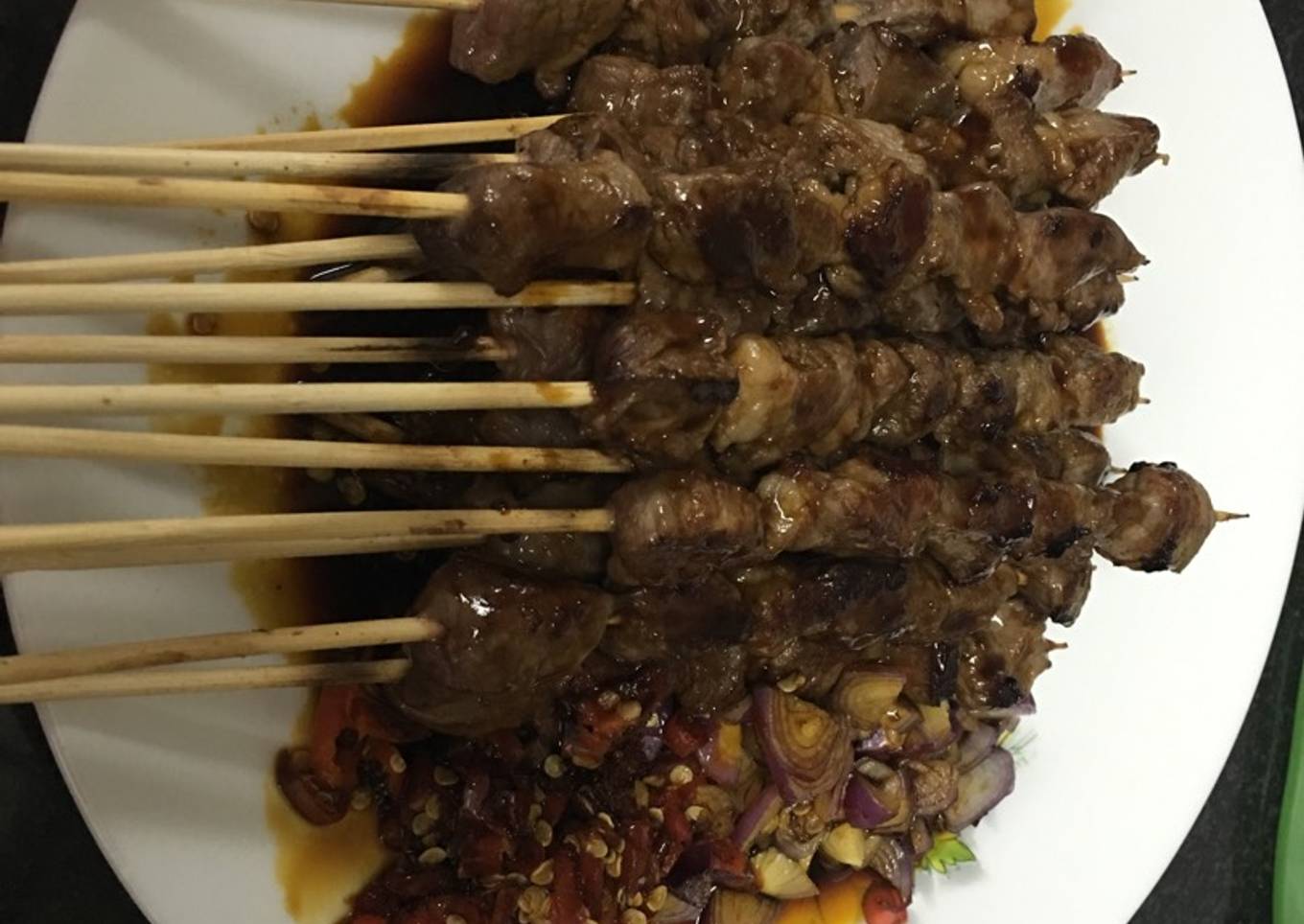 Sate kambing yummy