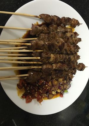 Foto resep Sate kambing yummy