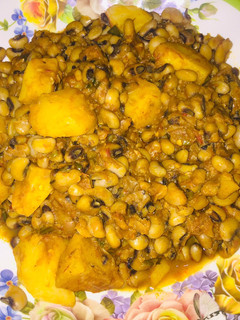 Faten wake da dankali ainihin hoton girkin