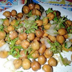 A picture of Chana masala.