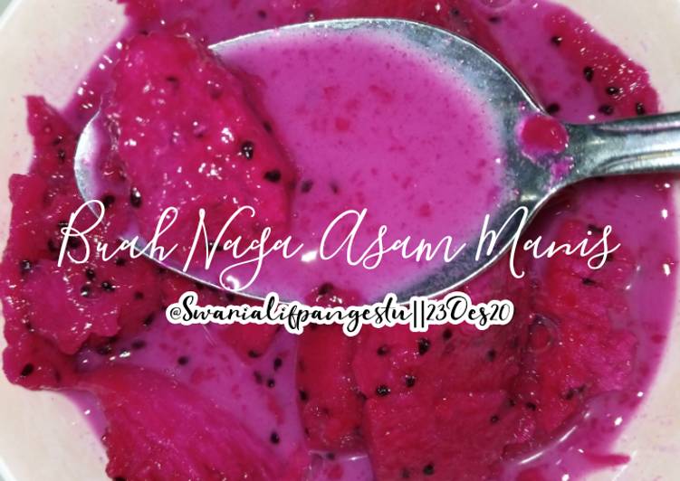 Buah Naga Asam Manis