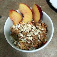 A picture of peach parfait <3.
