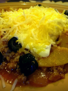 A picture of Skillet Enchiladas.