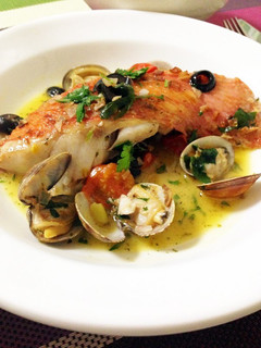 A picture of Delicious Acqua Pazza Using Fish Fillets.