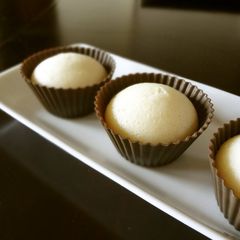 A picture of Basic Steamed Bread in the Frying Pan with Pancake Mix.