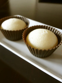 A picture of Basic Steamed Bread in the Frying Pan with Pancake Mix.