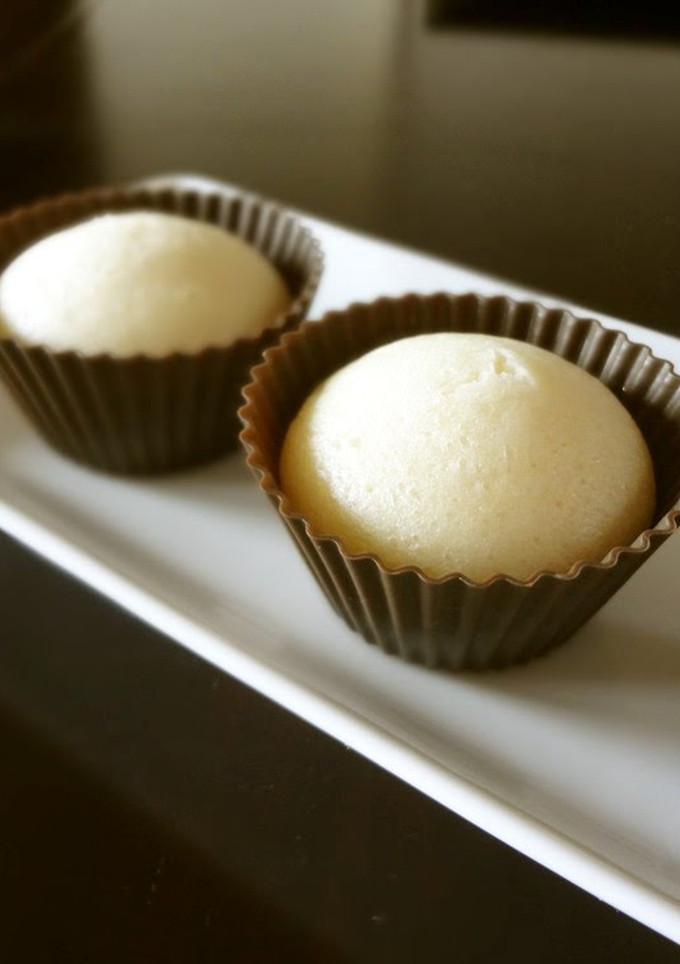 A picture of Basic Steamed Bread in the Frying Pan with Pancake Mix.