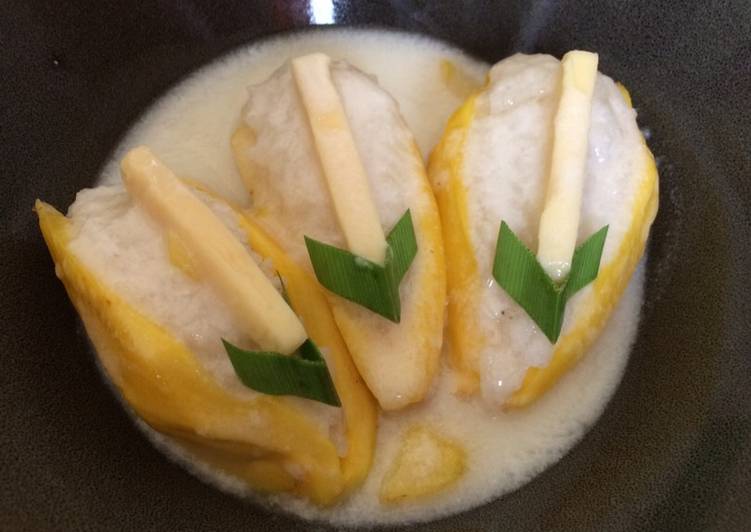 Cara Gampang Menyiapkan Sticky rice jackfruit (ketan vla nangka) Anti Gagal
