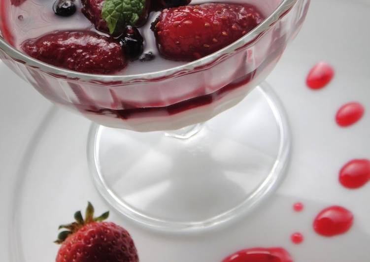 Recipe of Perfect Quintessential Panna Cotta