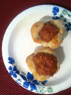A picture of Chorizo and Egg Biscuits.