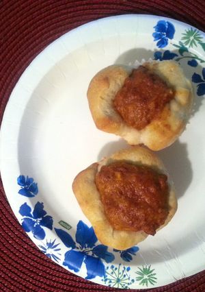 A picture of Chorizo and Egg Biscuits.