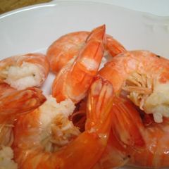 A picture of Boiled Shrimp in Salted Water.