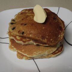 A picture of Martha White muffin mix pancakes.