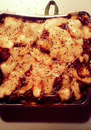 A picture of Meatball Sub Casserole.