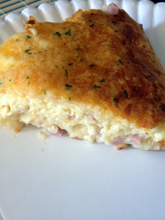 A picture of Easy Ham And Cheese Quiche.