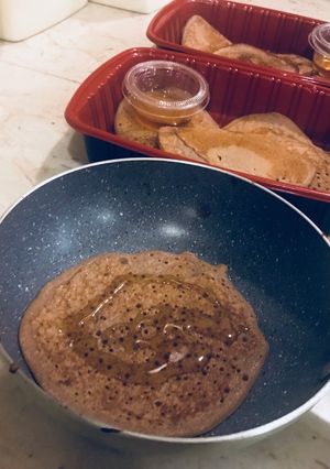 صورة لوصفة بان كيك دايت مع البروتين الطباخ (حمد جراغ) 🇰🇼💪🏼