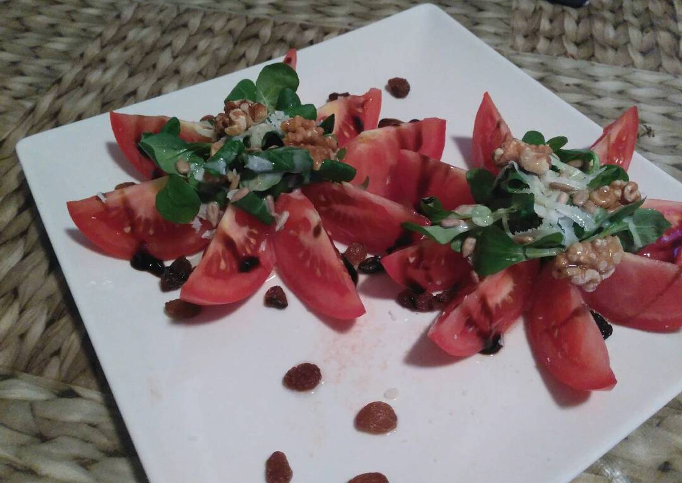 Flower salad